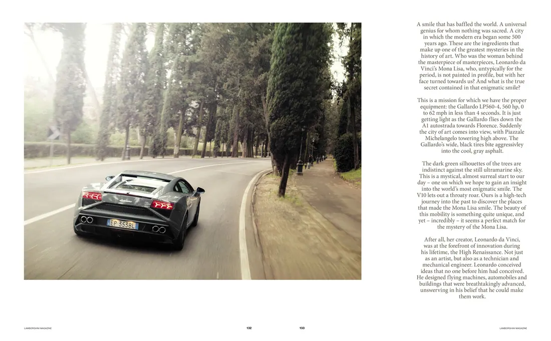 Mona Lisa code - Lamborghini Magazine — photograph 3 by bernd kammerer
