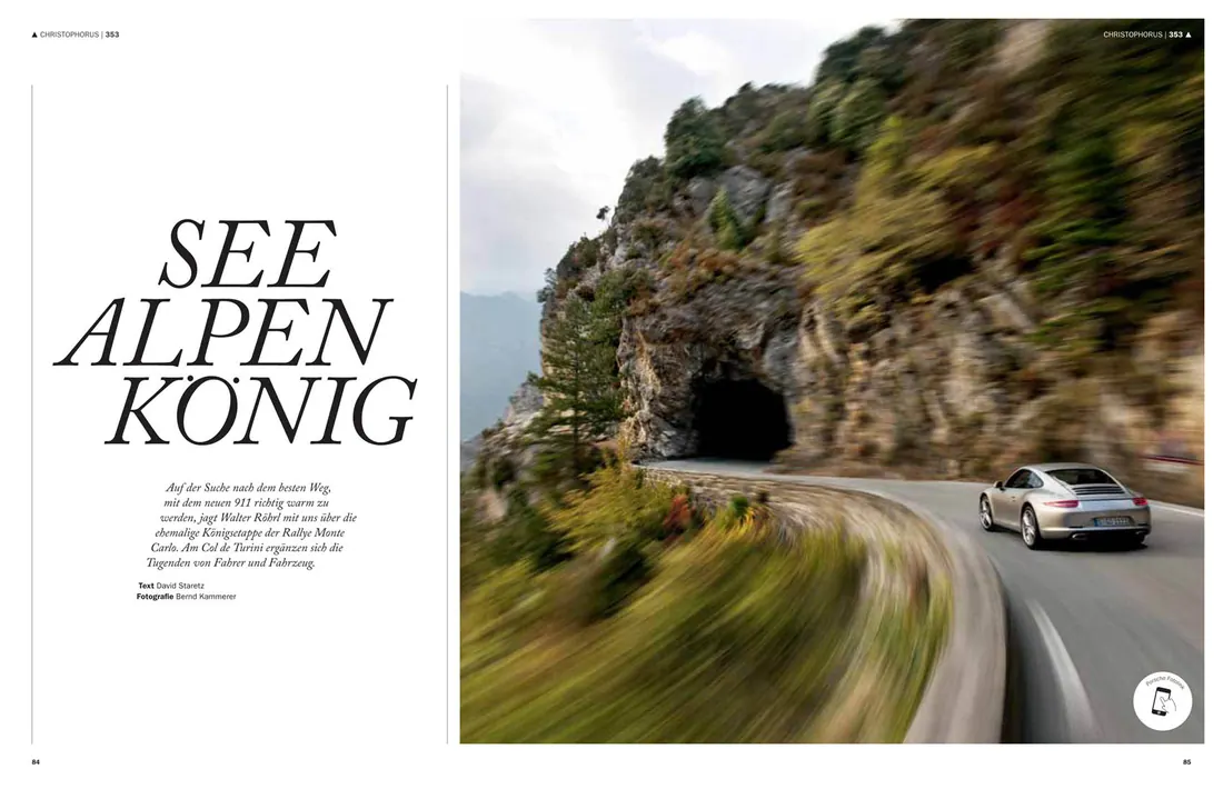 Walter Röhrl - Christophorus Magazine — photograph 1 by bernd kammerer